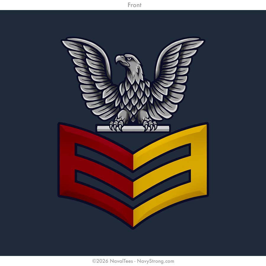 "First Class Squid" Zippered Hoodie | Navy