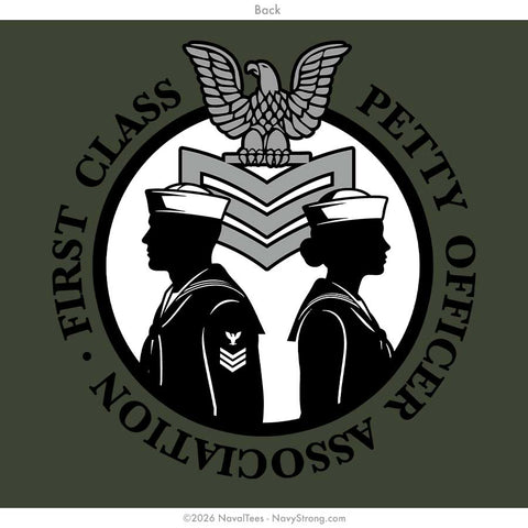 "FCPOA Silhouette" Hooded Sweatshirt | Military Green