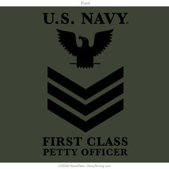 "FCPOA Silhouette" Hooded Sweatshirt | Military Green