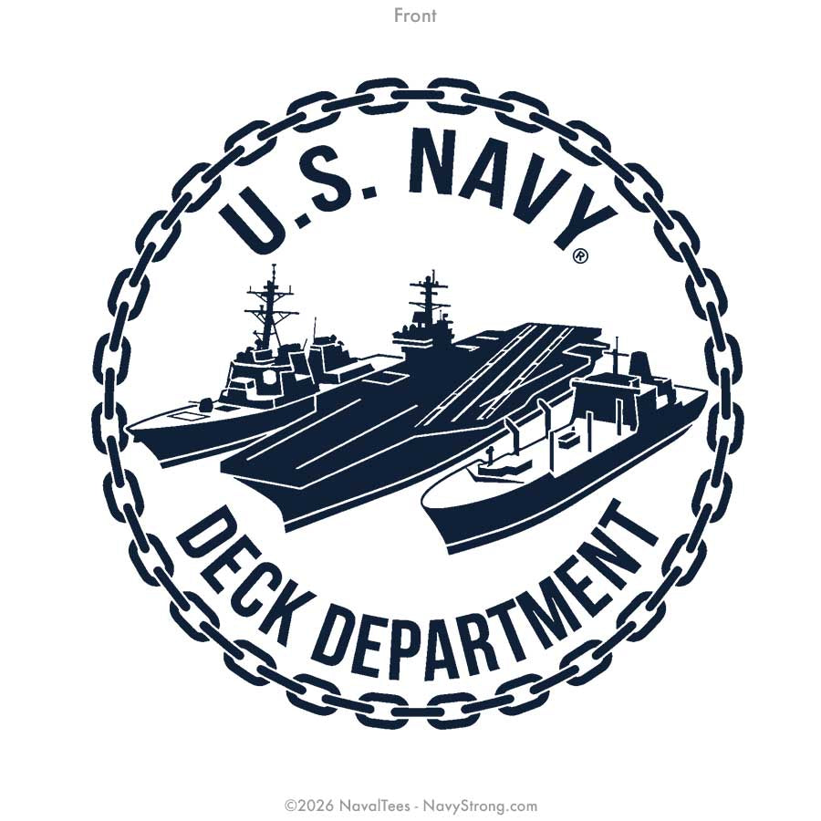 "Deck Department" Tee | White