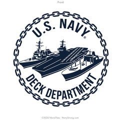 "Deck Department" Tee | White