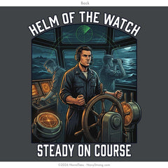 "Helm of the Watch" Tee | Dark Heather