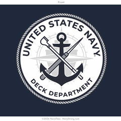 "Helm of the Watch" Crewneck Sweatshirt | Navy