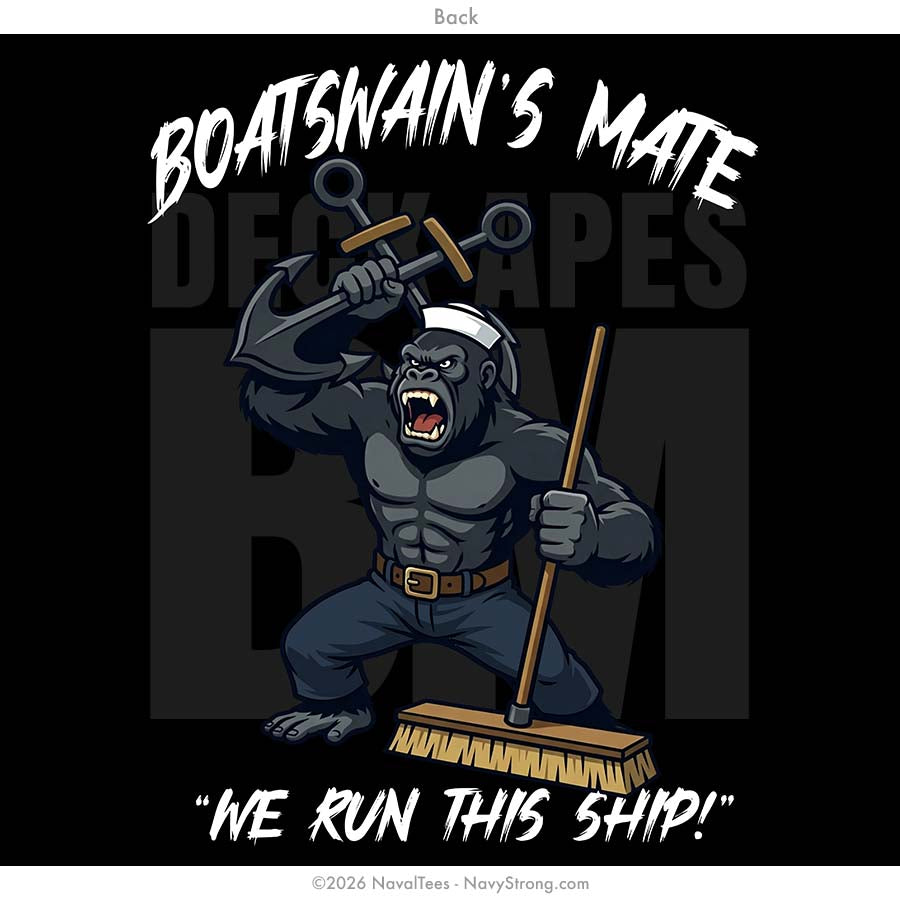 "Deck Ape" Tee | Black