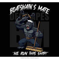 "Deck Ape" Hooded Sweatshirt | Black