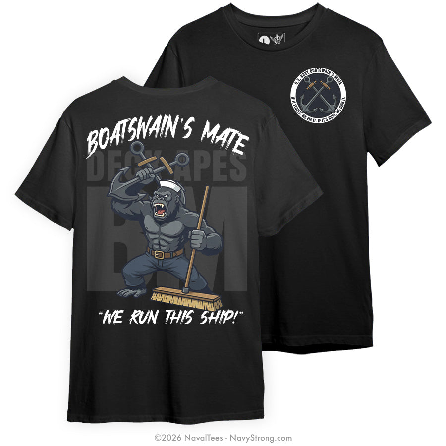 "Deck Ape" Tee | Black