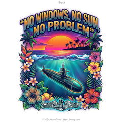 "No Windows" Tee | White