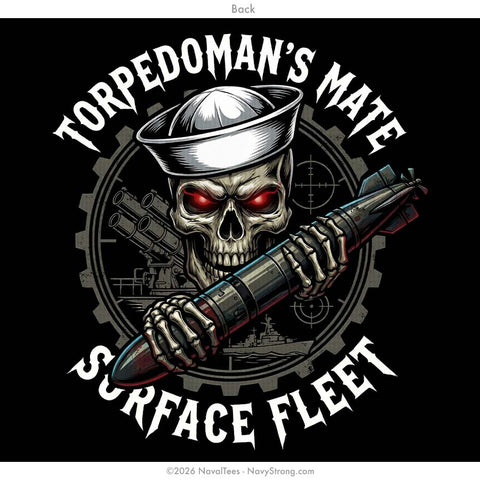 "Surface Torpedo" Tee | Black