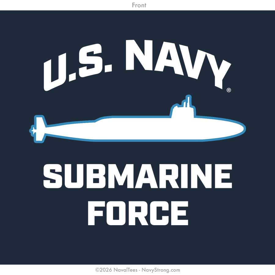 "Subs & Targets" Long Sleeve Tee | Navy