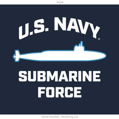 "Subs & Targets" Long Sleeve Tee | Navy