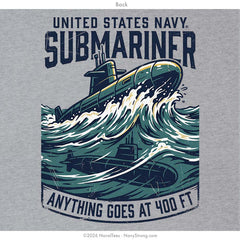 "Submariner" Hooded Sweatshirt | Grey