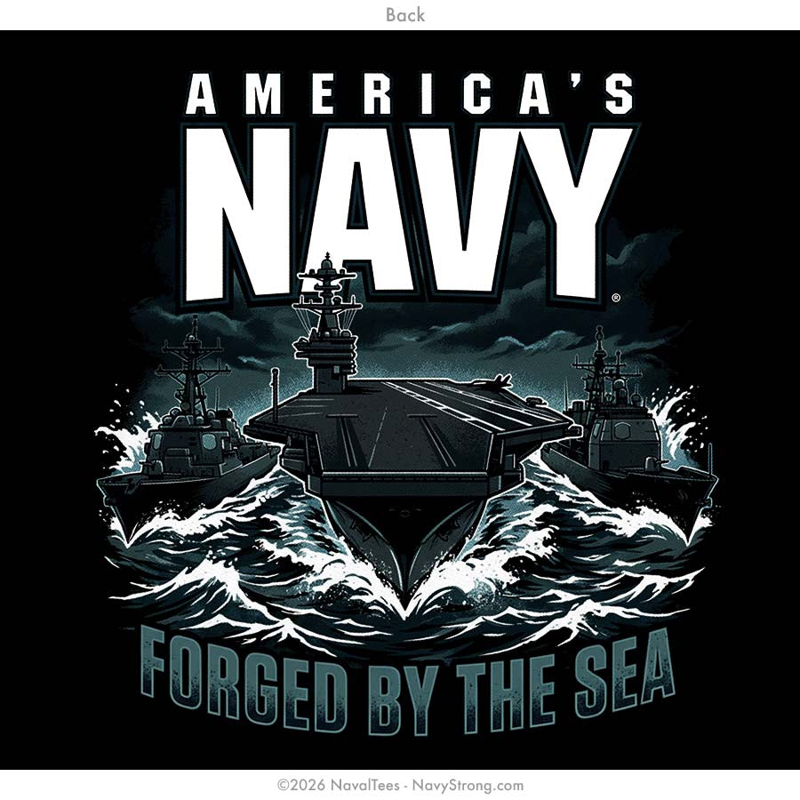 "Forged by the Sea" Tee | Black