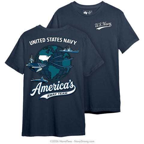 "Away Team" Tee | Navy