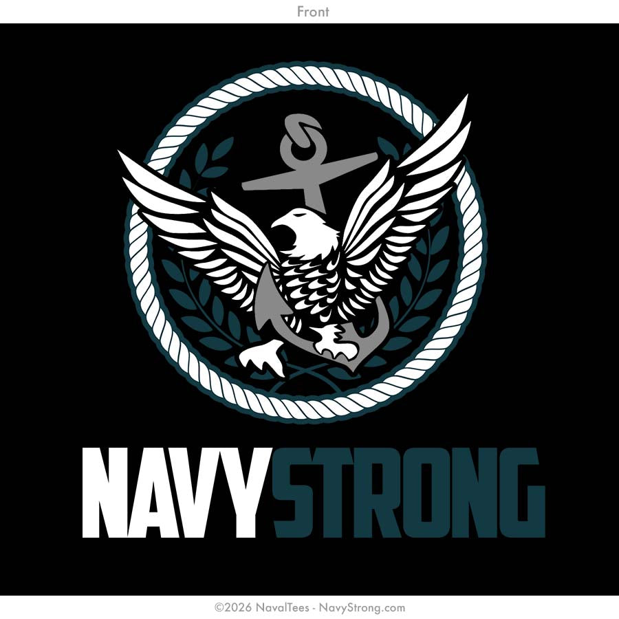 "Chrome Eagle" Tee | Black