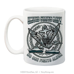 "Chrome Eagle"  | 15 oz Coffee Mug