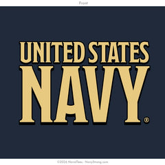 "Sea Power" Hooded Sweatshirt | Navy