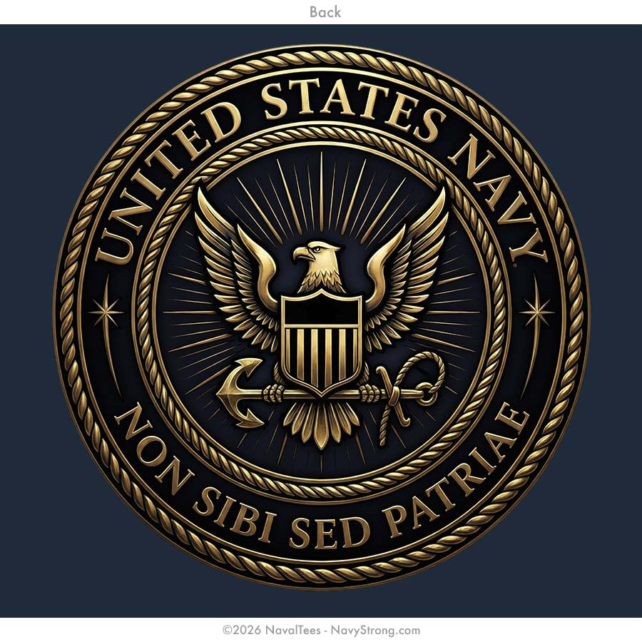 "Not For Self" Long Sleeve Tee | Navy