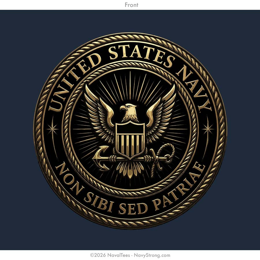 "Not For Self" Long Sleeve Tee | Navy