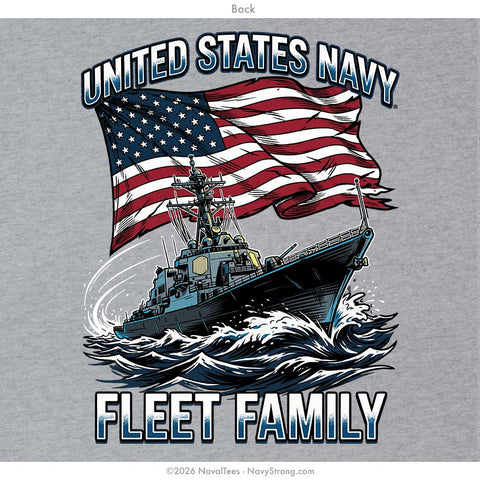 "Fleet Family" Tee | Grey