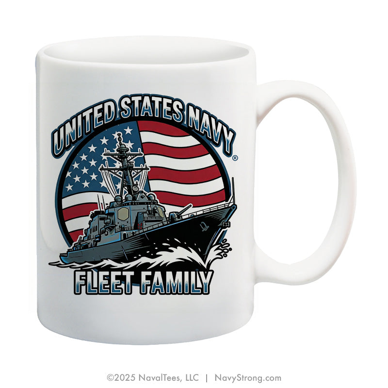 "Fleet Family"  | 15 oz Coffee Mug