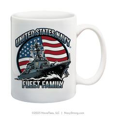 "Fleet Family"  | 15 oz Coffee Mug