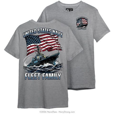 "Fleet Family" Tee | Grey