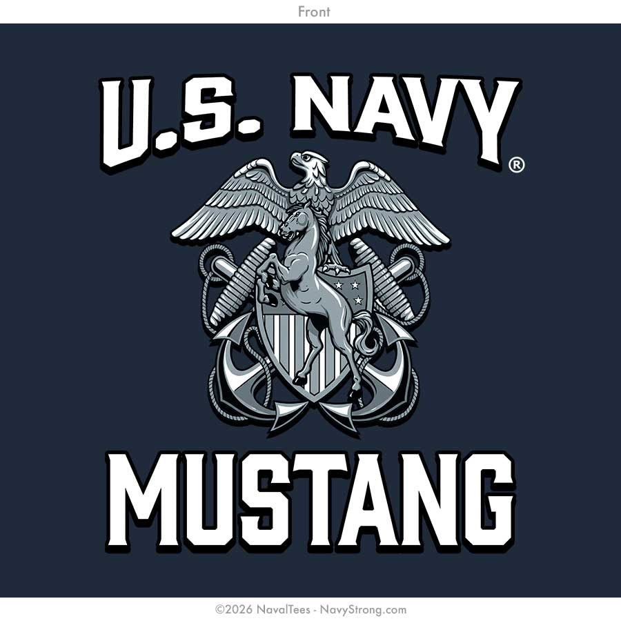 "Chief to Officer" Tee | Navy