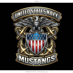 "Mustangs" Tee | Black