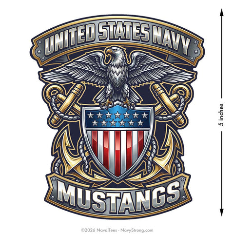 "Mustangs" | 5 inch Vinyl Decal