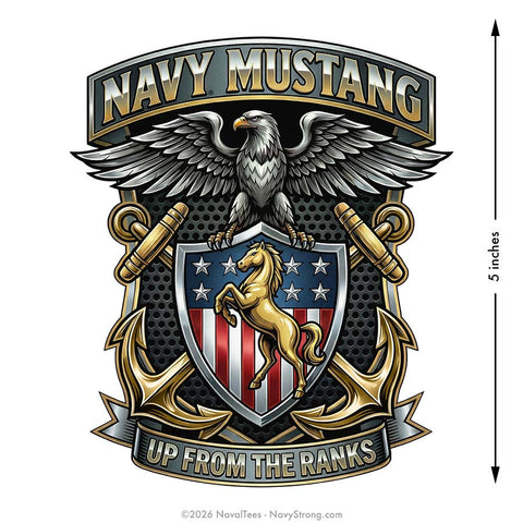 "Up From The Ranks" | 5 inch Vinyl Decal