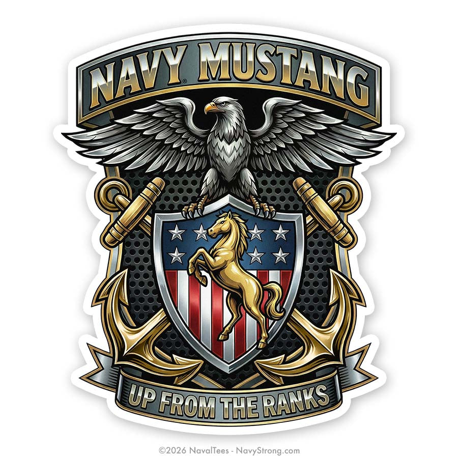 "Up From The Ranks" | 5 inch Vinyl Decal