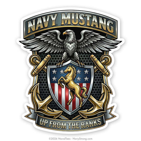 "Up From The Ranks" | 5 inch Vinyl Decal