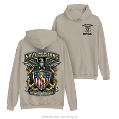 "Up Front The Ranks" Hooded Sweatshirt | Tan