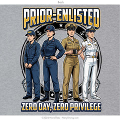 "Zero Privilege" Tee | Grey