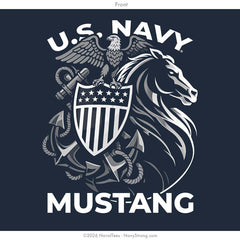 "Navy Mustang" Tee | Navy
