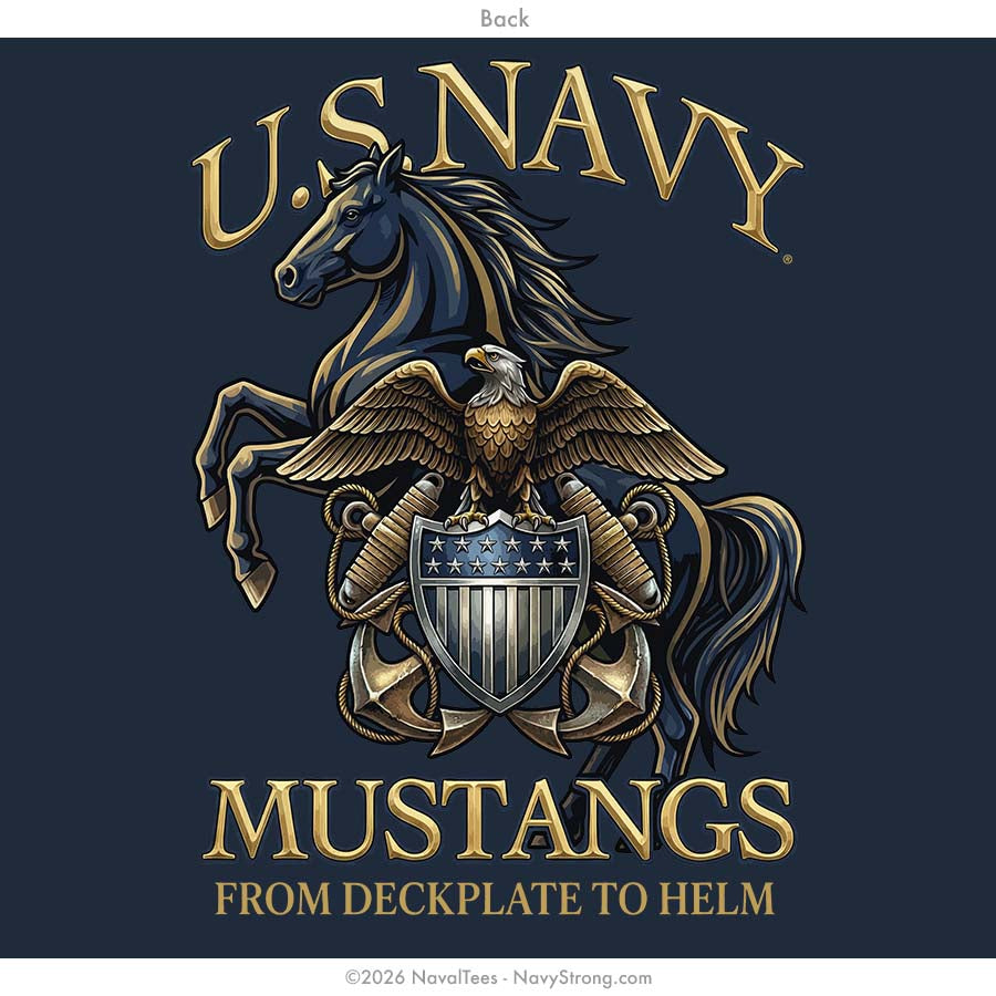 "Deckplate to Helm" Tee | Navy