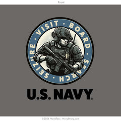 "First To The Ladder" Tee | Charcoal