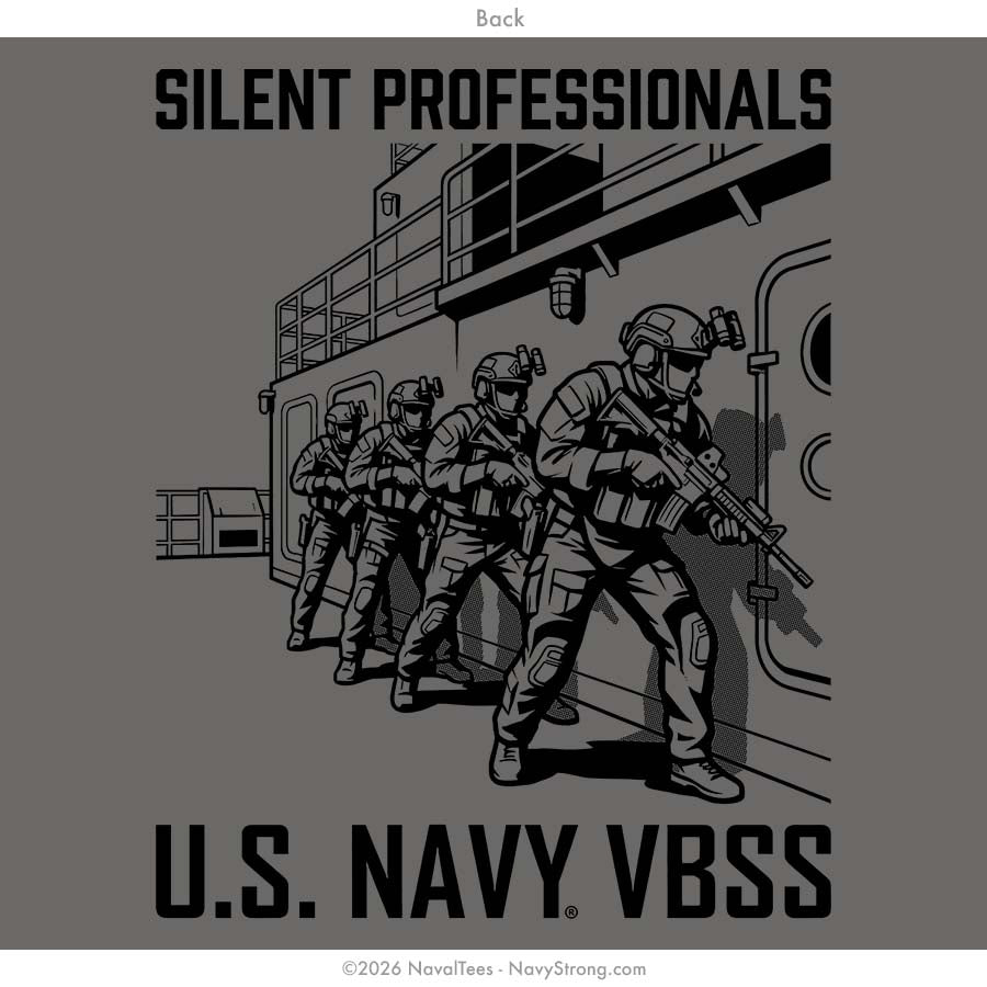 "Silent Professionals" Tee | Charcoal