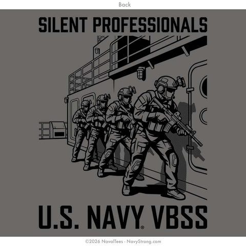 "Silent Professionals" Tee | Charcoal