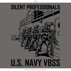 "Silent Professionals" Tee | Charcoal