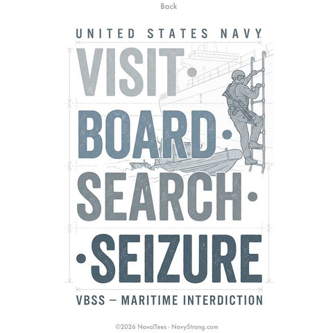 "Maritime Interdiction" Tee | White