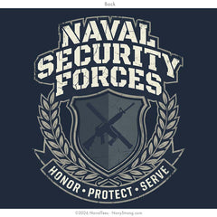 "NSF Crest" Tee | Navy