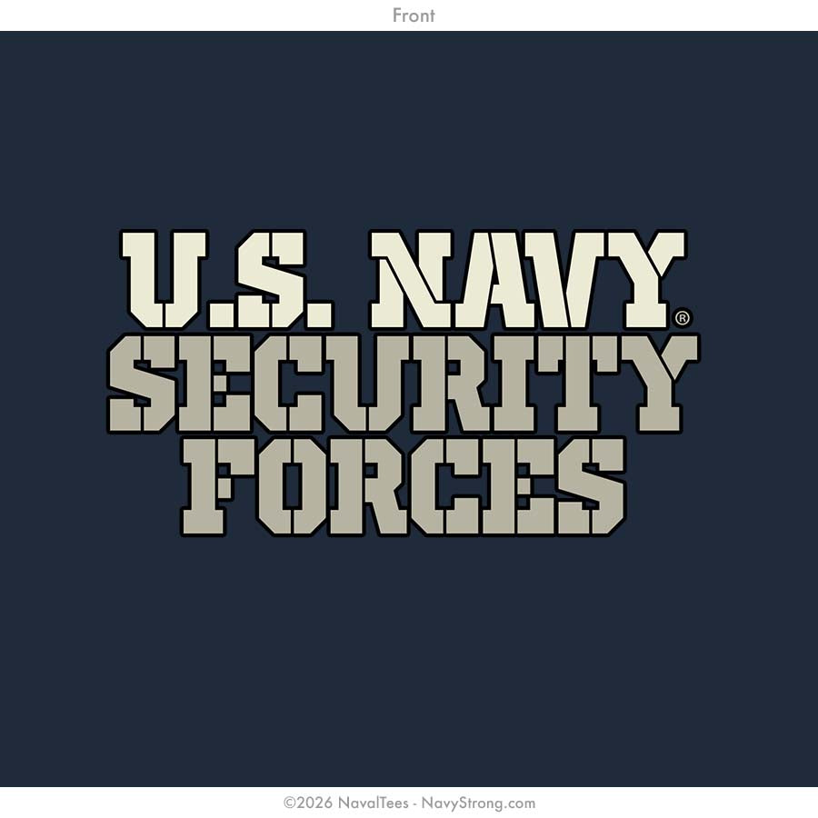 "NSF Crest" Tee | Navy