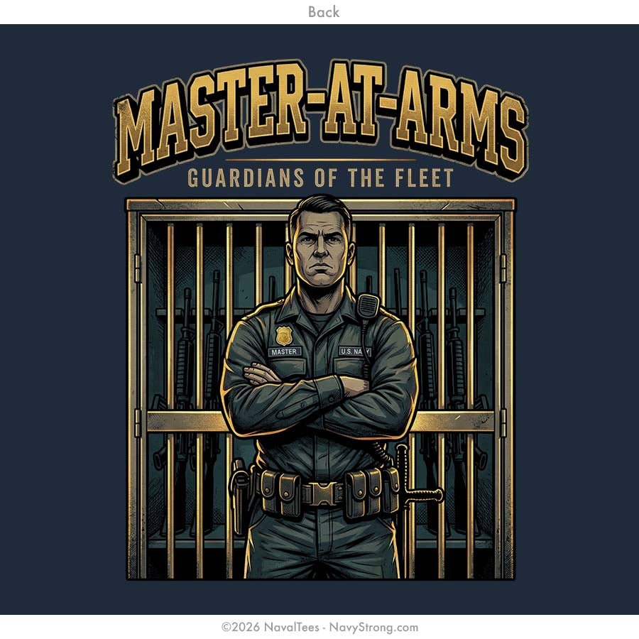 "Arms Locker" Tee | Navy