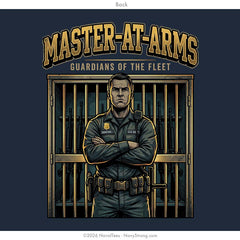 "Arms Locker" Tee | Navy