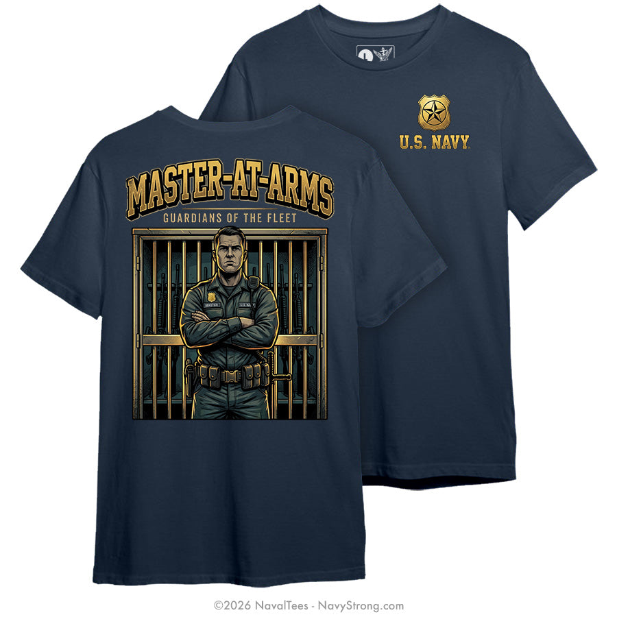 "Arms Locker" Tee | Navy