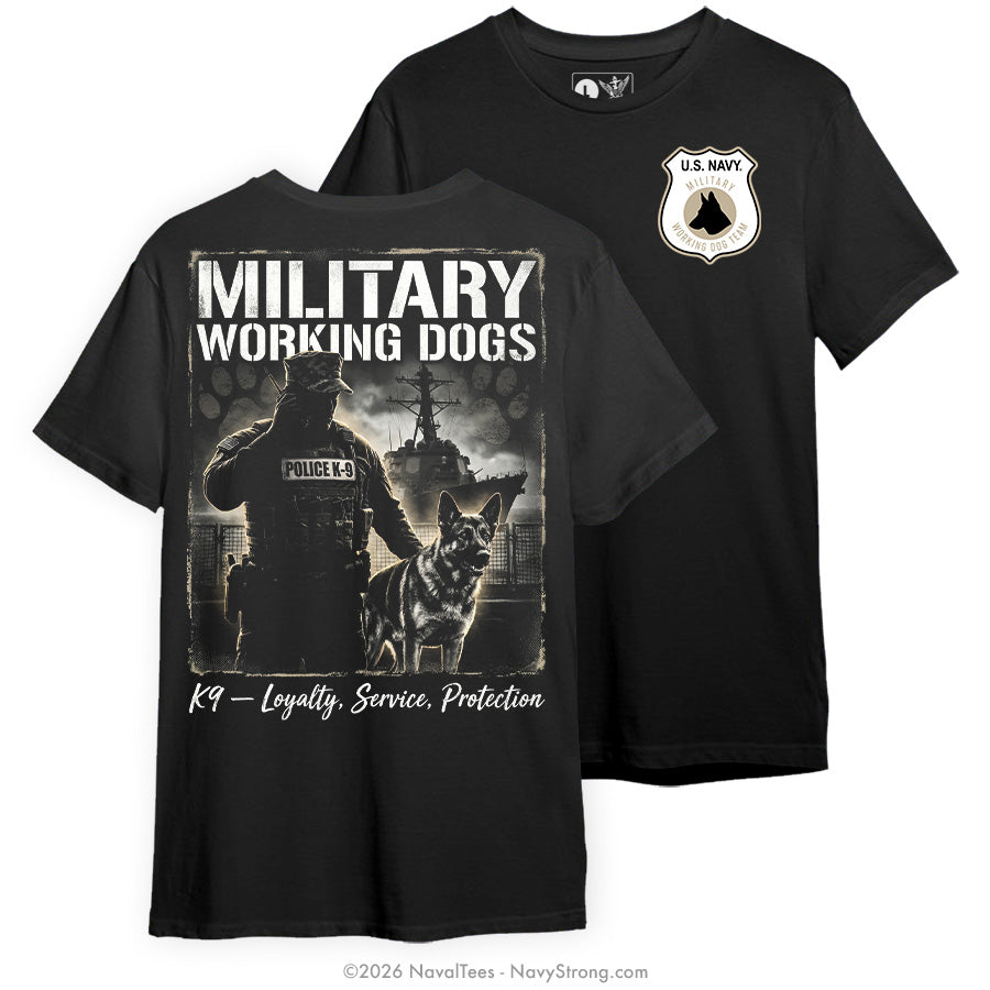 "Dog Handler" Tee | Black