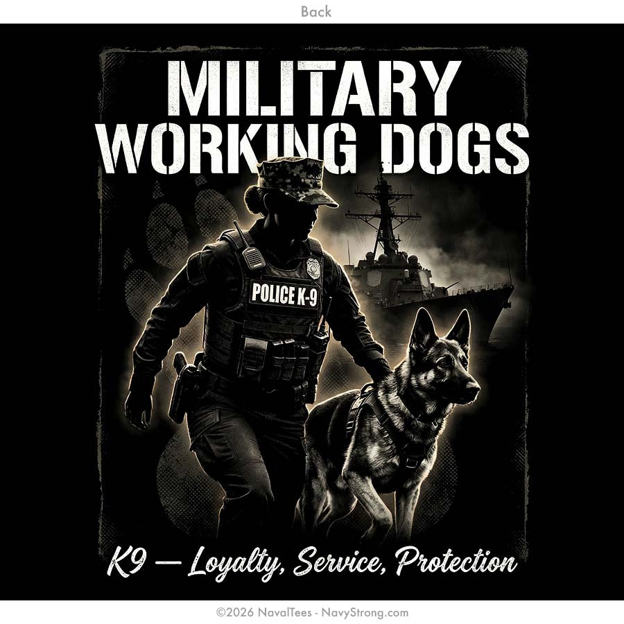 "Dog Handler" Tee | Black