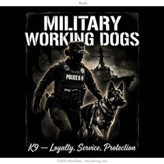 "Dog Handler" Tee | Black