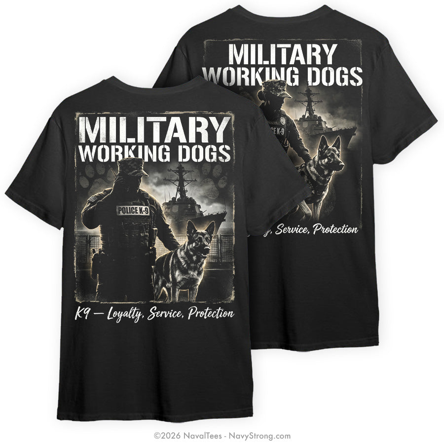"Dog Handler" Tee | Black